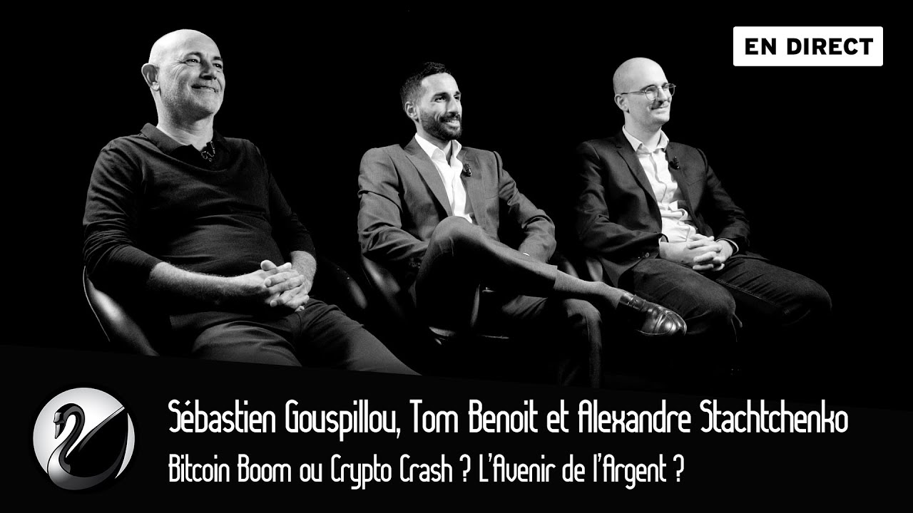 Gouspillou, Benoit, Stachtchenko : Bitcoin Boom ou Crypto Crash ? L’Avenir de l’Argent ? - podcast episode cover